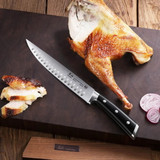 Carving Knife 9IN Black TS Seres w/Sheat