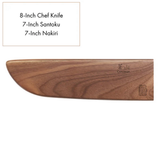 Magnetic Knife Sheath 7-8IN Saya Wnut