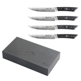 Steak Knife 5IN 4PC Set Fide Edge Kuro