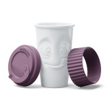 Mug To Go Tasty 13.5oz Wineberry Lid/Sle