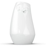 Tall Flower Vase Laid-Back White