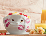 Bowl 16OZ Kissed Face Colorful Eyes