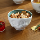 Bowl 16OZ Tasty Face Pine Color Inside