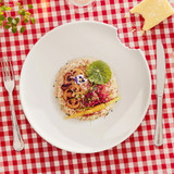 Dinner Plates 2PC w/ Bite Mark