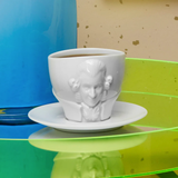Coffee Cup Mozart White Talent w/Saucer