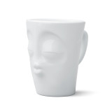 Cup 11OZ Kissing White w/Handle