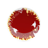 Dining Plate 11IN Hot Red