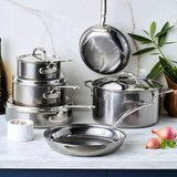 Cookware 10pcSet NanoBond Induction Lid