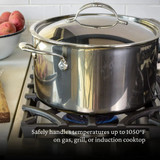 Stockpot 8QT Nanobond Induction w/ Lid