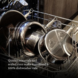 Stockpot 8QT Nanobond Induction w/ Lid