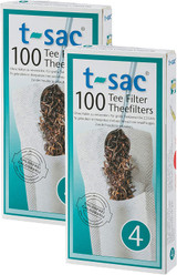 Tea Filters #4 6-12 Cup Teapots T-Sac