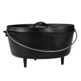Pot 10QT Dutch Oven Camp Deep 14IN Feet