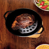 Meat Rack/Trivet Pre-Seasoned Cast Iron