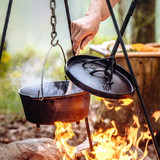 Pot 5QT Dutch Oven Camp Deep 10IN w/Feet
