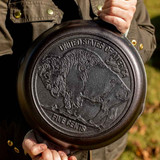 Fry Pan 10.25IN Commemorative w/ Buffalo