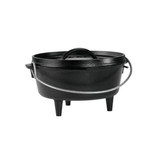 Sauce Pan 2QT Dutch Oven Camp 8IN w/Feet