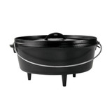 6QT Dutch Oven 12IN w/Feet Cast Iron
