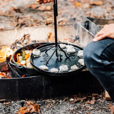 6QT Dutch Oven 12IN w/Feet Cast Iron