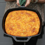 Fry Pan 10.5IN Square Cast Iron Induct
