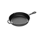 Grill Pan 10.25 Inch Cast Iron Induction