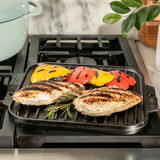 Grill/Griddle 10.5in Cast Iron Reversibl