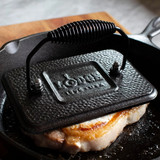 Grill Press 6.75 X 4.5 Cast Iron