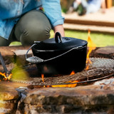 Pot 5QT Dutch Oven w/ Handle Cast Iron
