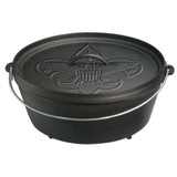 Pot 6QT Dutch Oven Camp 12IN Boy Scout