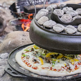 Cast Iron 14IN Cook It All w/ Bail Hooks