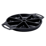 Pan Cornbread Wedge Cast Iron