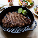 Grill Pan 12 Inch Dual Handle Cast Iron