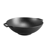 Wok 14 Inch Seasoned Cast Iron