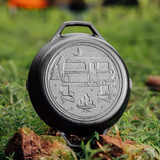 Fry Pan 10.25IN Camper Wanderlust