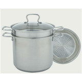 Steamer Pot Set 12QT Induction w/Lid