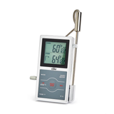 THERMOMETER TIMER WHITE DUAL SENSING PRO