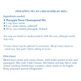 Mix Pineapple Pecan Cheese Spread