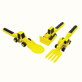 Utensils Construction 3PC Set Yellow