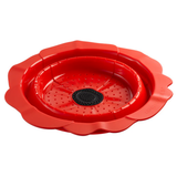 Poppy Colander 11IN Red
