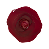 Rose Lid 9IN Dark Red