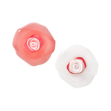 Rose Drink Covers Set of 2 Pink and Whit