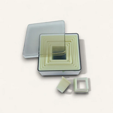 Cutters Square BOX OF 9 Plastic Plain