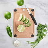 Cutting Board Nonslip Feet 10X7 Natural