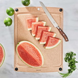 Cutting Board 19.5X14.5 Nat/BLK Feet
