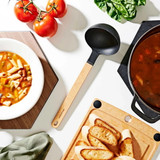 Ladle 13IN Black Natural Gourmet