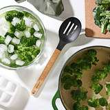 Slotted Spoon 14IN Black Natural Gourmet