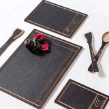 Cutting Board 2N1 13X9IN Slate/Nat FLW