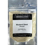 Mustard Seed, Yellow, Ground 2OZ Pack