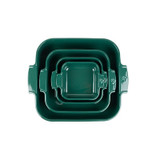Baking Dish 11IN Square Green Forest