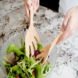 Leaf Salad 9IN and Pasta Hands