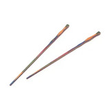 Chopsticks 12IN 2Pair Rainbow Pakka Wood